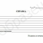 справка для авиакомпании образец